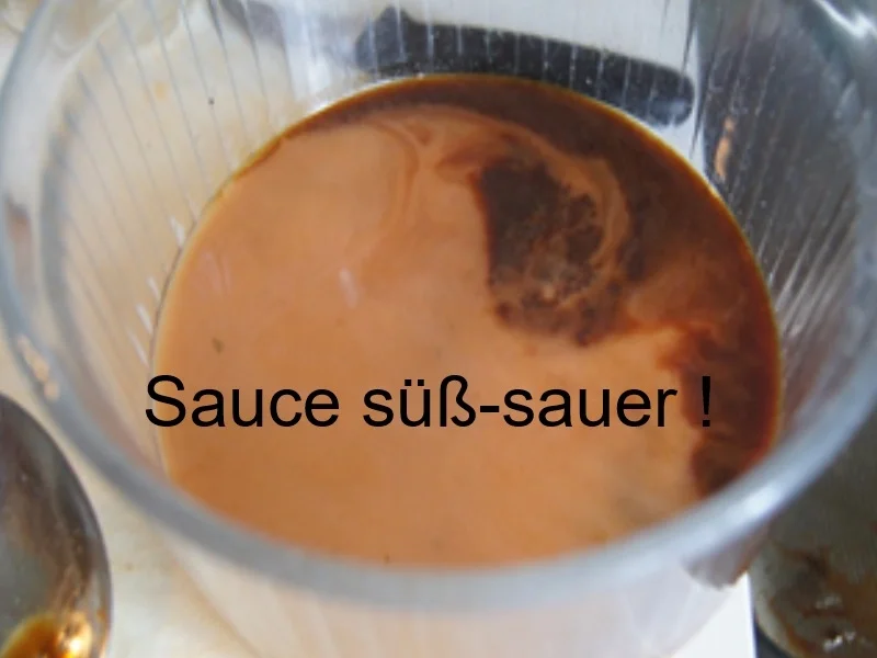 Süß-saures Schweinefilet im Wok mit Kokosreis - Rezept - Bild Nr. 12