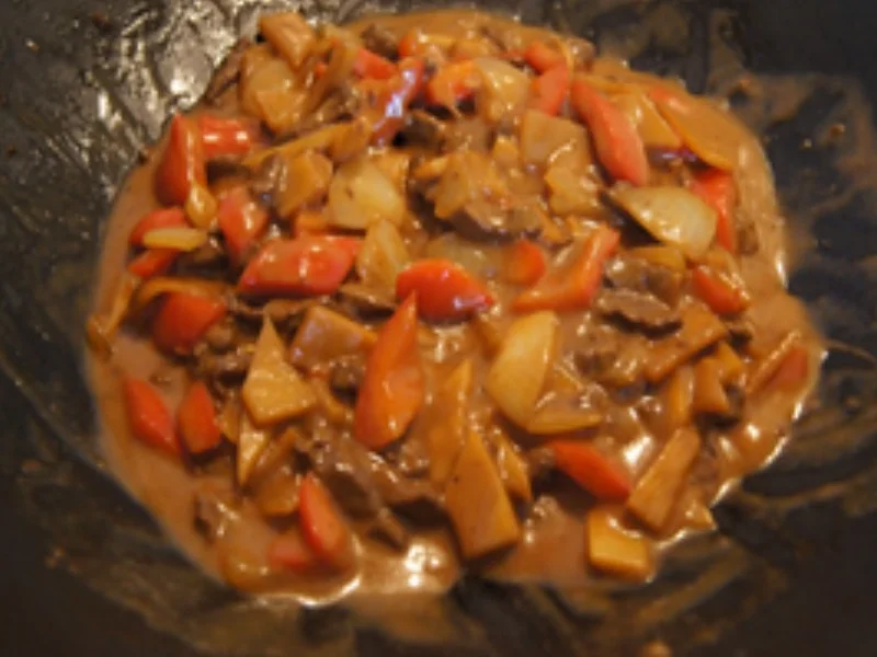 Süß-saures Schweinefilet im Wok mit Kokosreis - Rezept - Bild Nr. 14