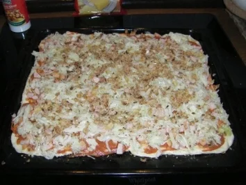 Rezept: HOTDOG Pizza HOTDOG Pizza - Rezept