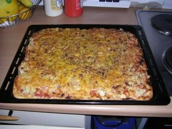Rezept: HOTDOG Pizza HOTDOG Pizza - Rezept