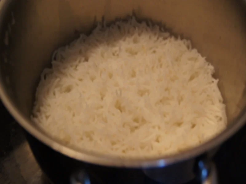 Pikante Hackbällchen mit süß-saurer-Pflaumensauce und Basmatireis - Rezept - Bild Nr. 18