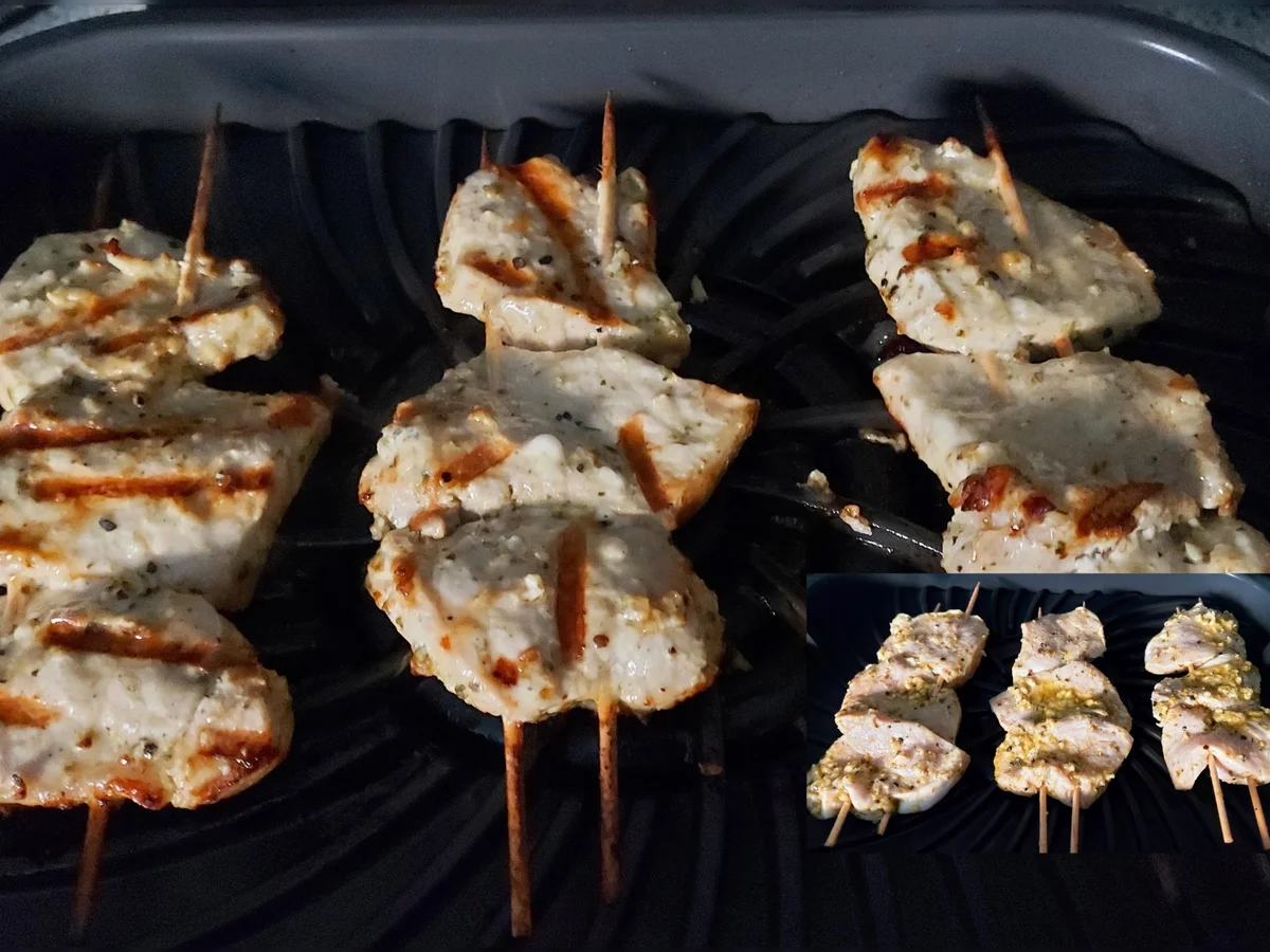 Gegrillte Fleischspieße - Souvlaki - kulinarische Weltreise 08 - 2022 - Rezept - Bild Nr. 18