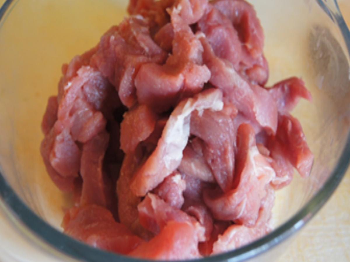Asiatische Nudeln mit Schweinefilet und Gemüse - Rezept - Bild Nr. 6