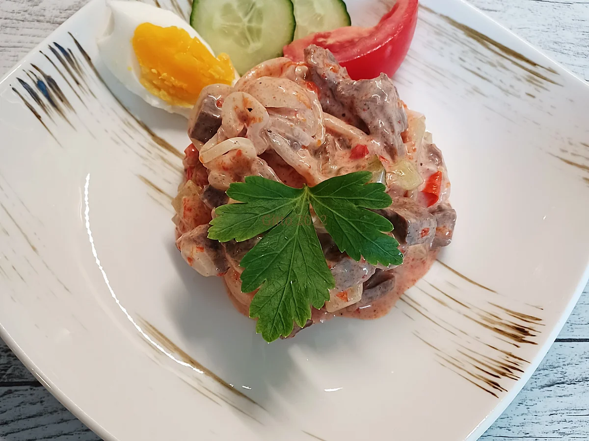 Rezept: Russischer Salat Bild Nr. 2 Russischer Salat - Rezept - Bild Nr. 2