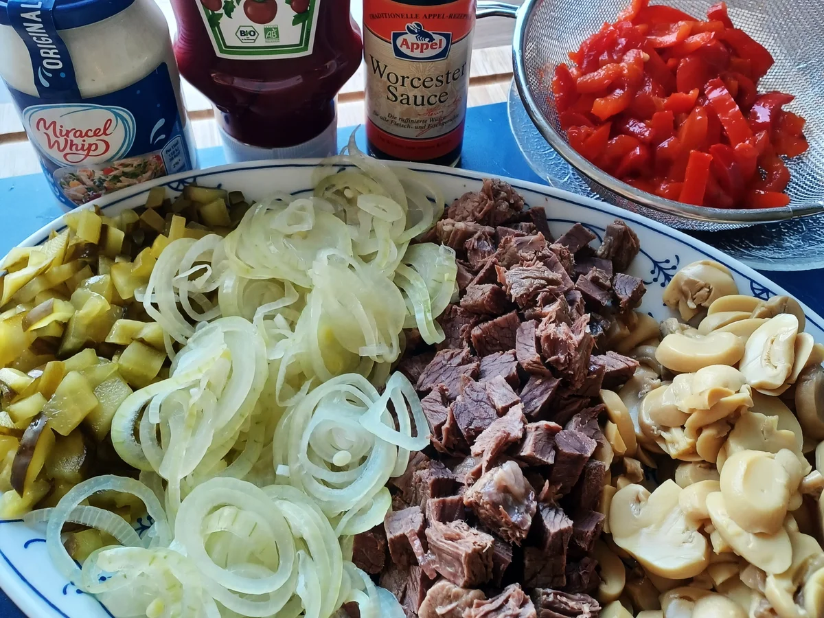 Rezept: Russischer Salat Bild Nr. 3 Russischer Salat - Rezept - Bild Nr. 3