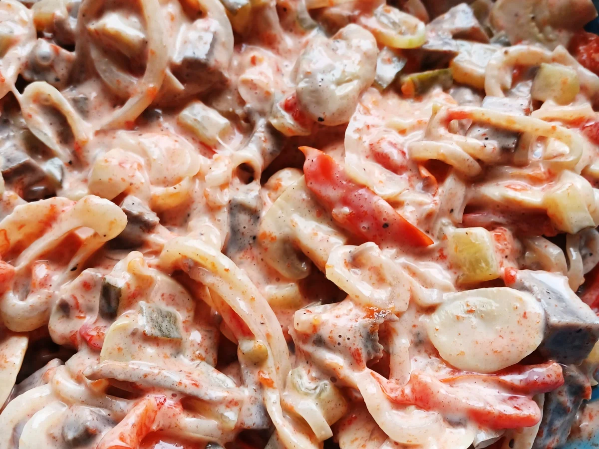 Rezept: Russischer Salat Bild Nr. 5 Russischer Salat - Rezept - Bild Nr. 5