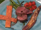 Rumpsteak mit Grillgemüse und krossen Kartoffelsticks - Rezept - Bild Nr. 2