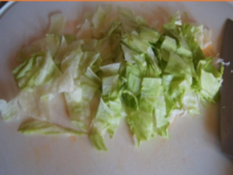 Pellkartoffel-Drillinge mit Chicken Curry und Eisbergsalat - Rezept - Bild Nr. 5