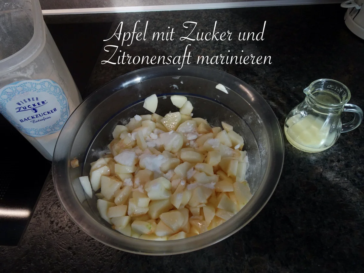 Rezept: Apfel - Mürbteig - Torte Bild Nr. 13 Apfel - Mürbteig - Torte - Rezept - Bild Nr. 13