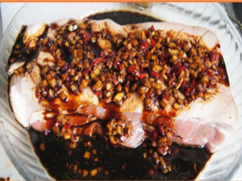 Thailändischer Schweinebauch mit Eier-Gemüse-Bratreis - Rezept - Bild Nr. 6