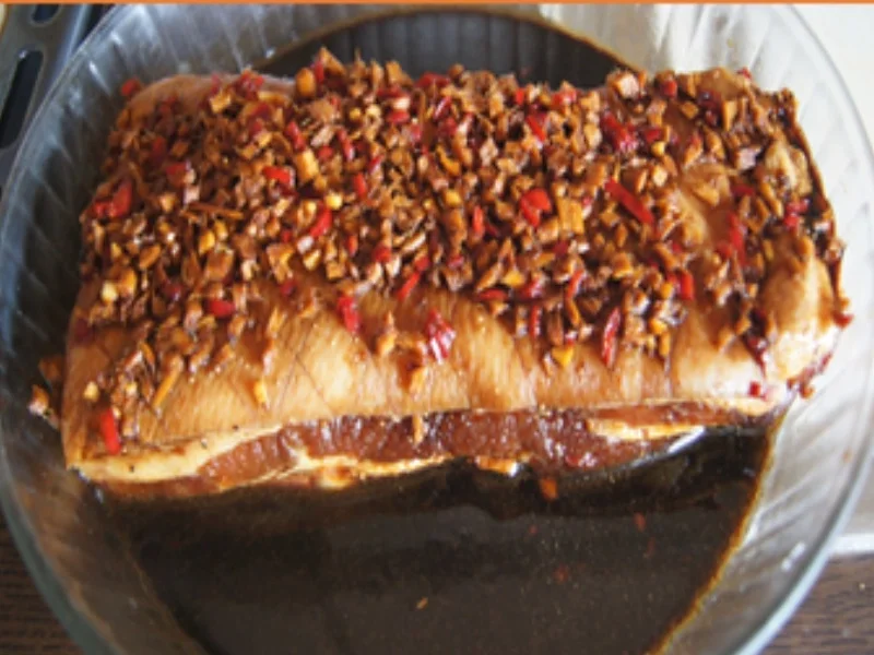 Thailändischer Schweinebauch mit Eier-Gemüse-Bratreis - Rezept - Bild Nr. 7