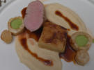 Kalbsfilet mit Erbsenmayonnaise und Erdäpfelgratin - Rezept - Bild Nr. 2