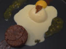 Schokokuchen mit Schokoladeneis und Passionsfrüchte - Rezept - Bild Nr. 2
