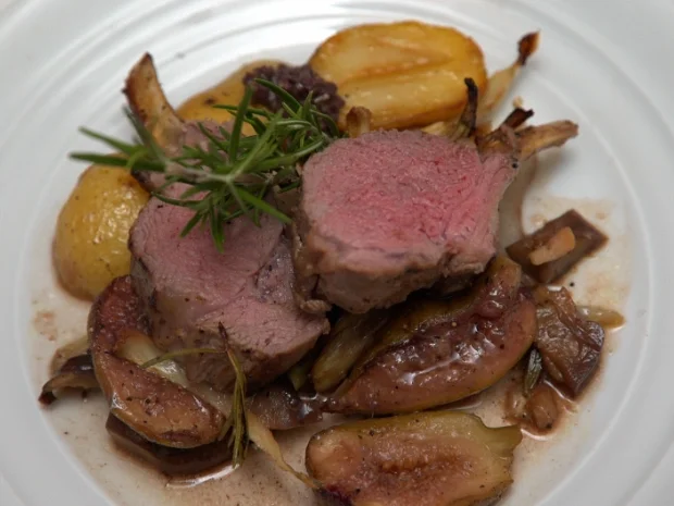 Lamm auf Fenchel und Feigen - Rezept - Bild Nr. 2