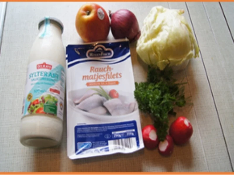 Matjesfilet-Salat mit Kümmel-Drillingen - Rezept - Bild Nr. 16043