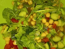 Kichererbsen-Rucolasalt - Rezept - Bild Nr. 2