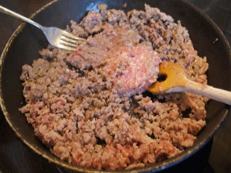 Paprika-Chinakohl-Hack-Pfanne - Rezept - Bild Nr. 16048