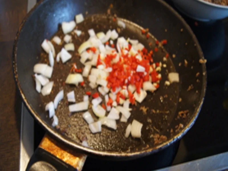 Paprika-Chinakohl-Hack-Pfanne - Rezept - Bild Nr. 16050