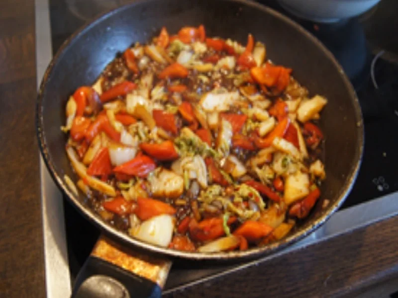 Paprika-Chinakohl-Hack-Pfanne - Rezept - Bild Nr. 16053