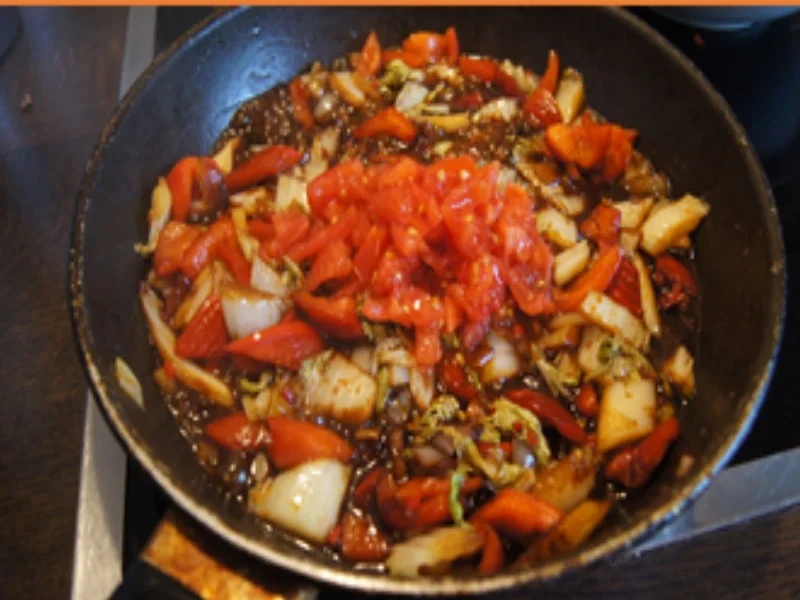Paprika-Chinakohl-Hack-Pfanne - Rezept - Bild Nr. 16054