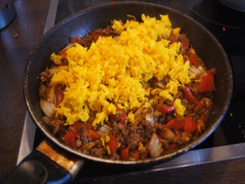 Paprika-Chinakohl-Hack-Pfanne - Rezept - Bild Nr. 16056