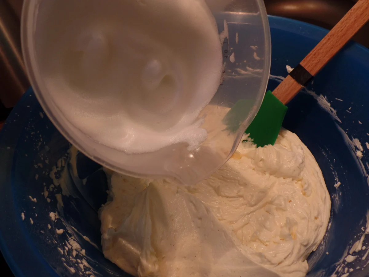 Käsekuchen ohne Boden mit Blaubeer-Püree - Rezept - Bild Nr. 16051