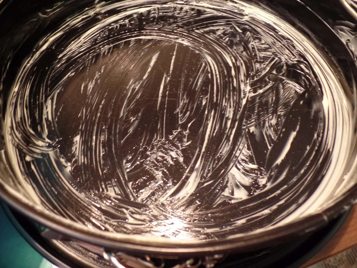 Käsekuchen ohne Boden mit Blaubeer-Püree - Rezept - Bild Nr. 16052