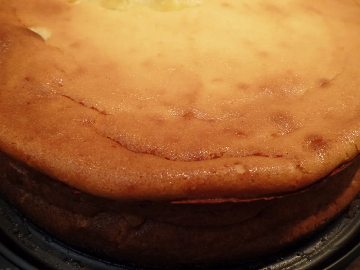 Käsekuchen ohne Boden mit Blaubeer-Püree - Rezept - Bild Nr. 16055