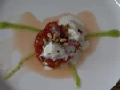Wassermelone-Tartar mit Ziegenfrischkäse-Eis - Rezept - Bild Nr. 2