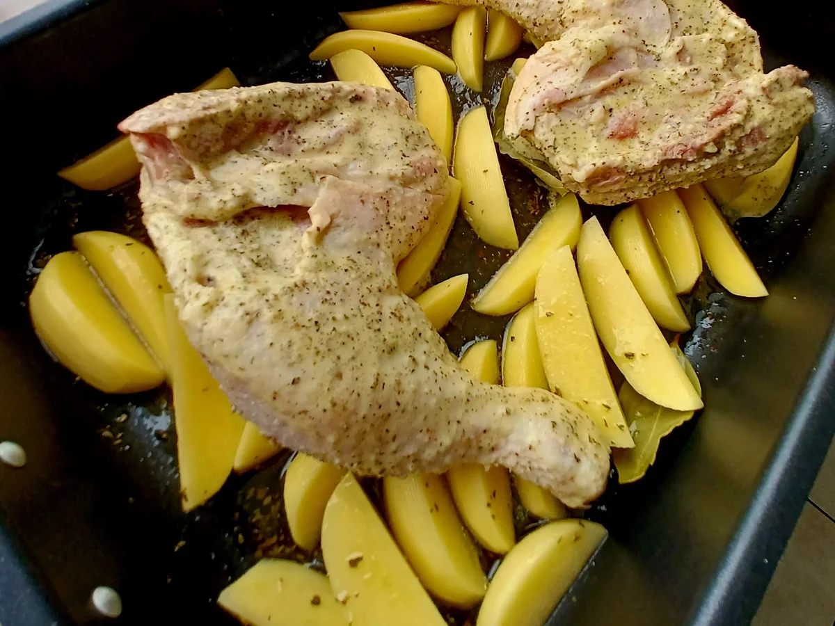 Hähnchen nach griechischer Art - Rezept - Bild Nr. 16055