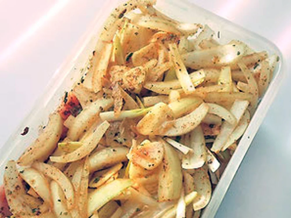 Rezept: Pfannengyros von der Schweinelende, Tzaziki und griechischer Salat Bild Nr. 16048 Pfannengyros von der Schweinelende, Tzaziki und griechischer Salat - Rezept - Bild Nr. 16048