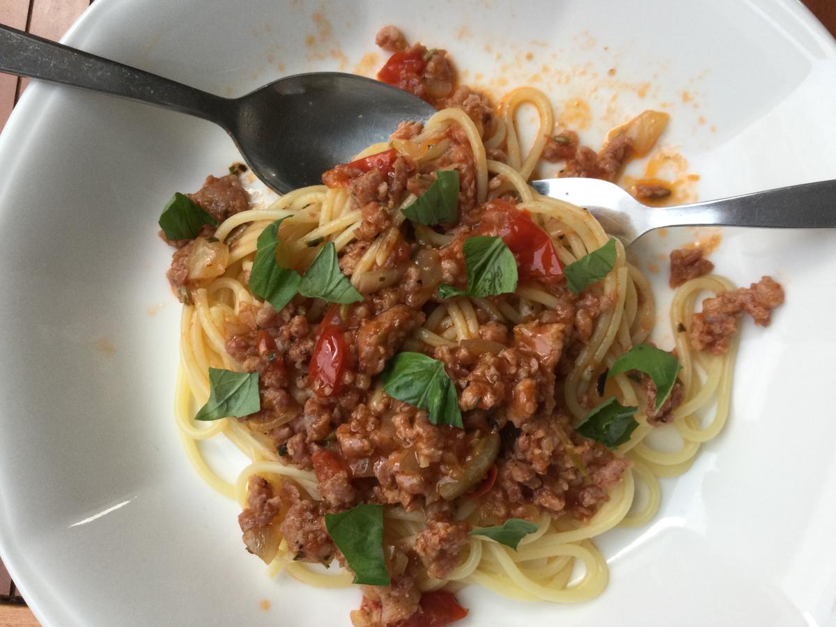 Spaghetti alla Ari mit Salsiccia - Rezept - Bild Nr. 16046