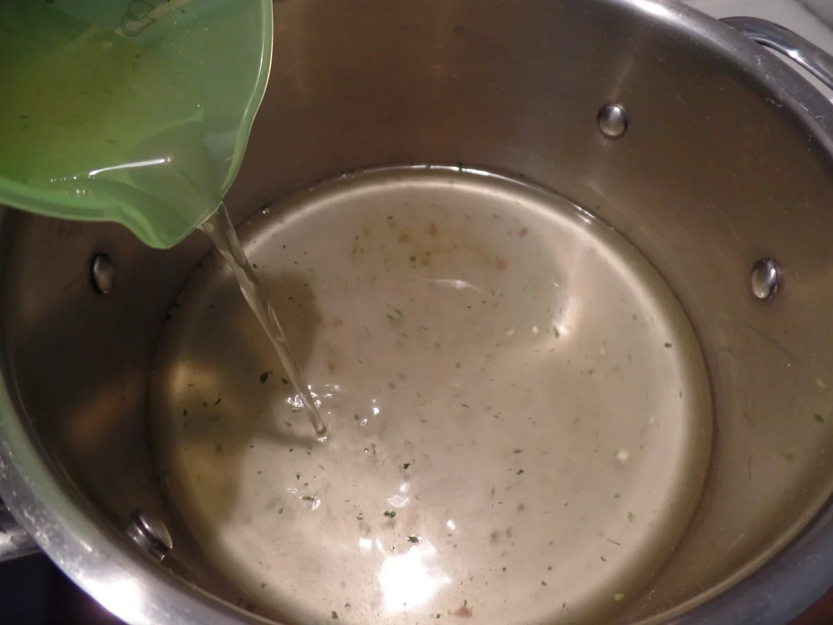 Cremige Polenta mit Pfifferlingen-Rahm-Sauce - Rezept - Bild Nr. 16047