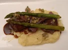 Rehrücken mit Stampf und grünen Spargel - Rezept - Bild Nr. 16049