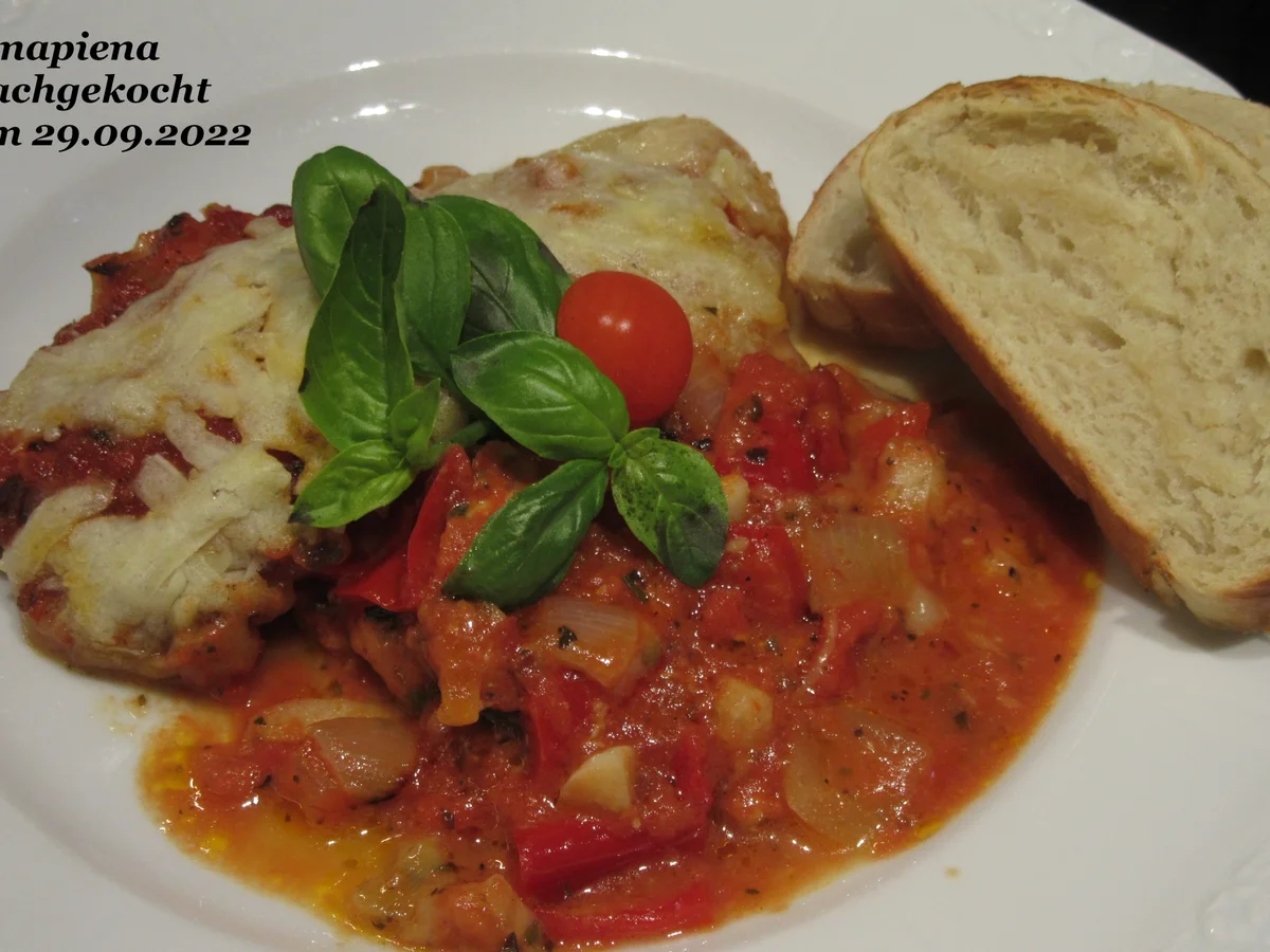 Rezept: Hähnchenbrust mediterran Bild Nr. 3 Hähnchenbrust mediterran - Rezept - Bild Nr. 3