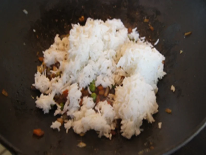 Rezept: Gemüsebratreis mit Spiegelei Bild Nr. 16055 Gemüsebratreis mit Spiegelei - Rezept - Bild Nr. 16055