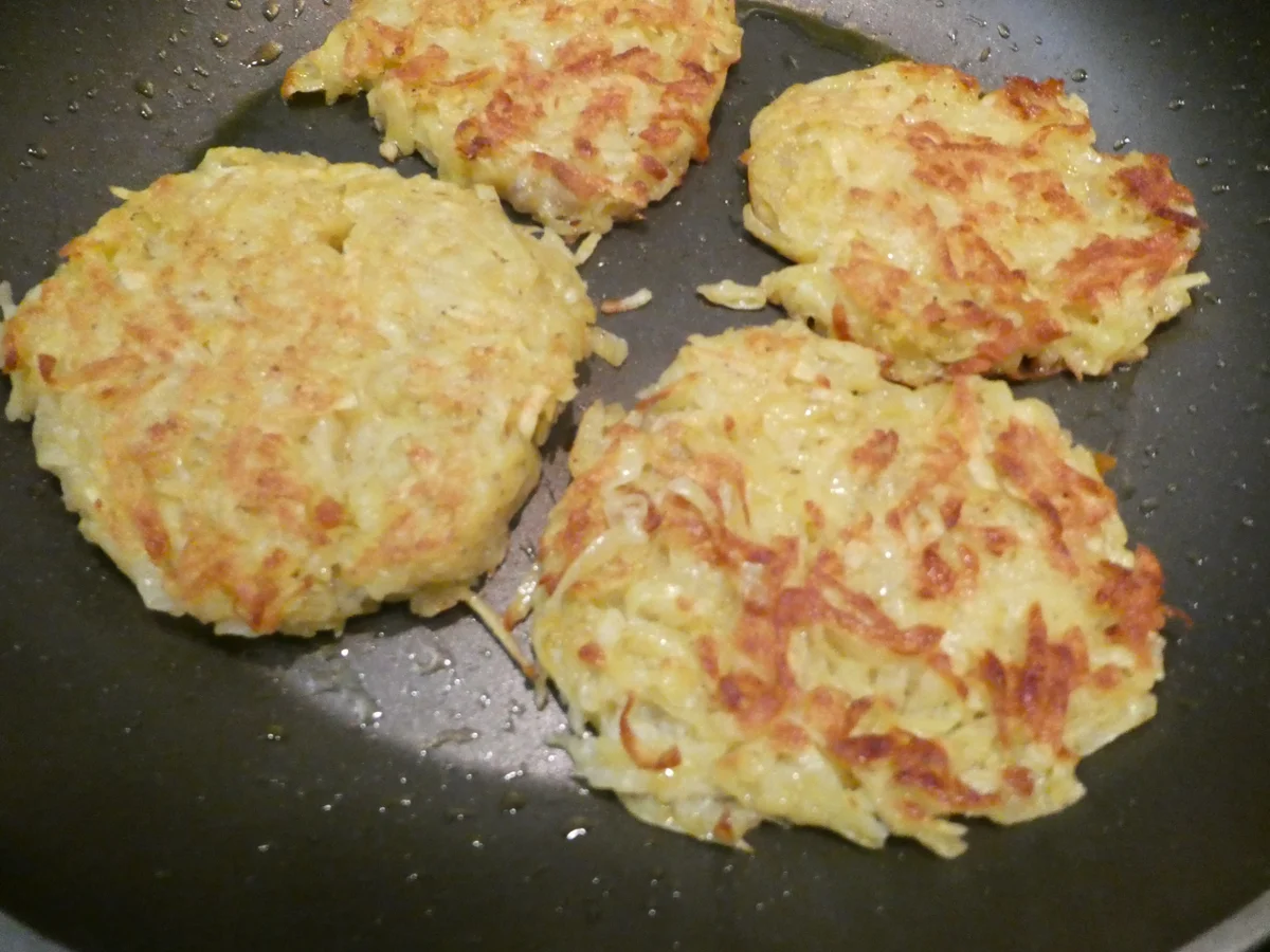 Kartoffel-Rösti mit Pfifferlingen - Rezept - Bild Nr. 16059
