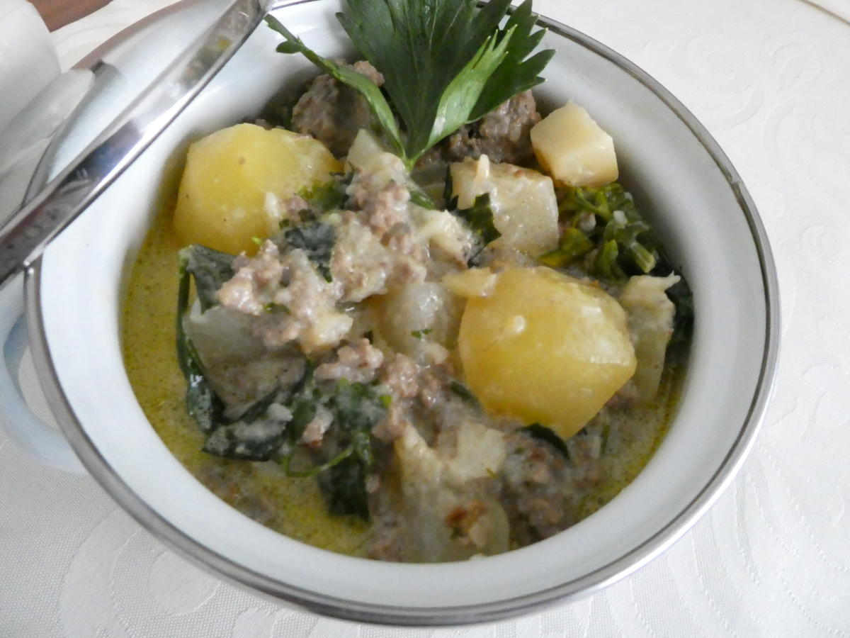 Kohlrabi Kartoffel Hackfleisch Eintopf - einfach - von Sheeva1960