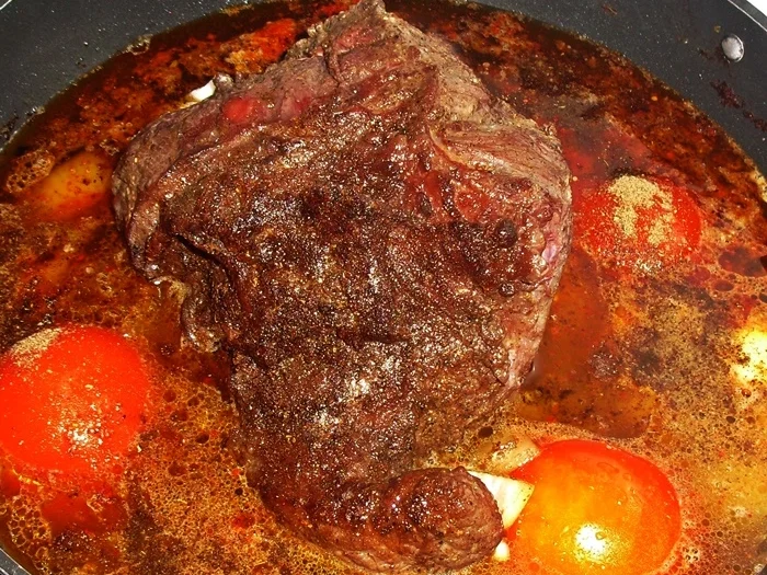 Ochsenbacke mediterran gewürzt, geschmort- zur kochbar Challenge August 2022 - Rezept - Bild Nr. 16060