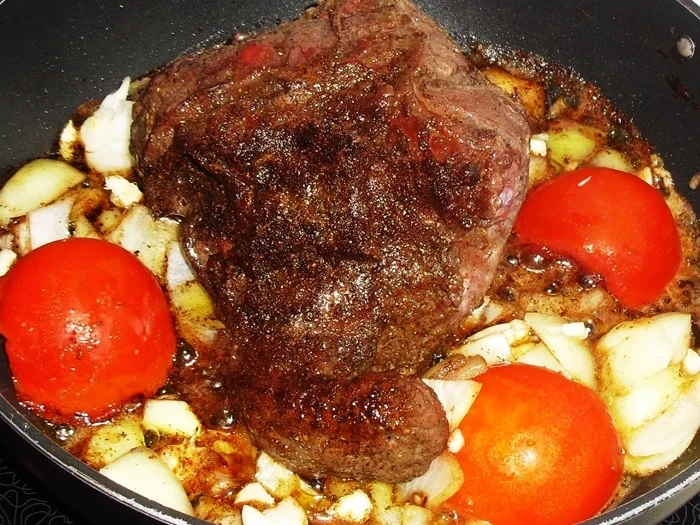 Ochsenbacke mediterran gewürzt, geschmort- zur kochbar Challenge August 2022 - Rezept - Bild Nr. 16061