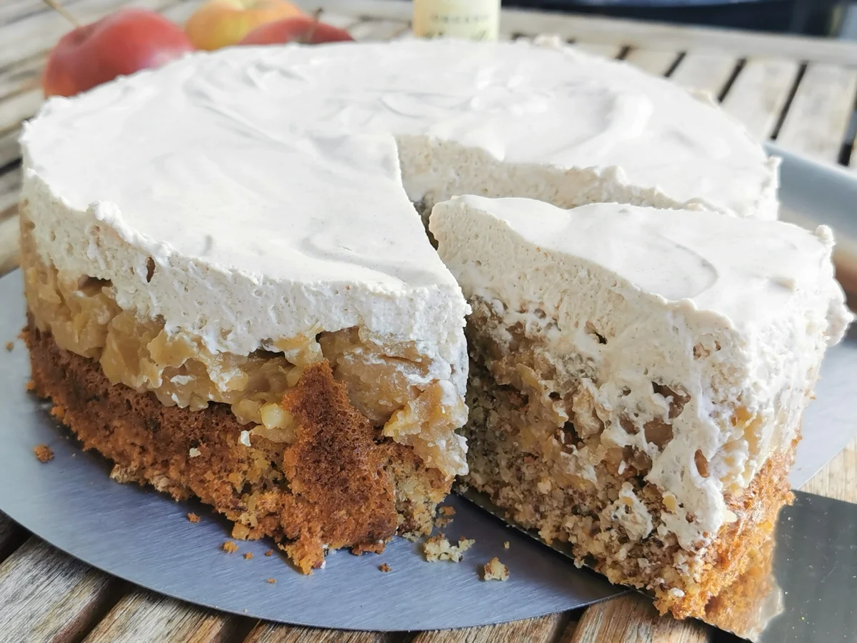 BiNe` S APFEL - MANDELTORTE - Rezept - Bild Nr. 16059