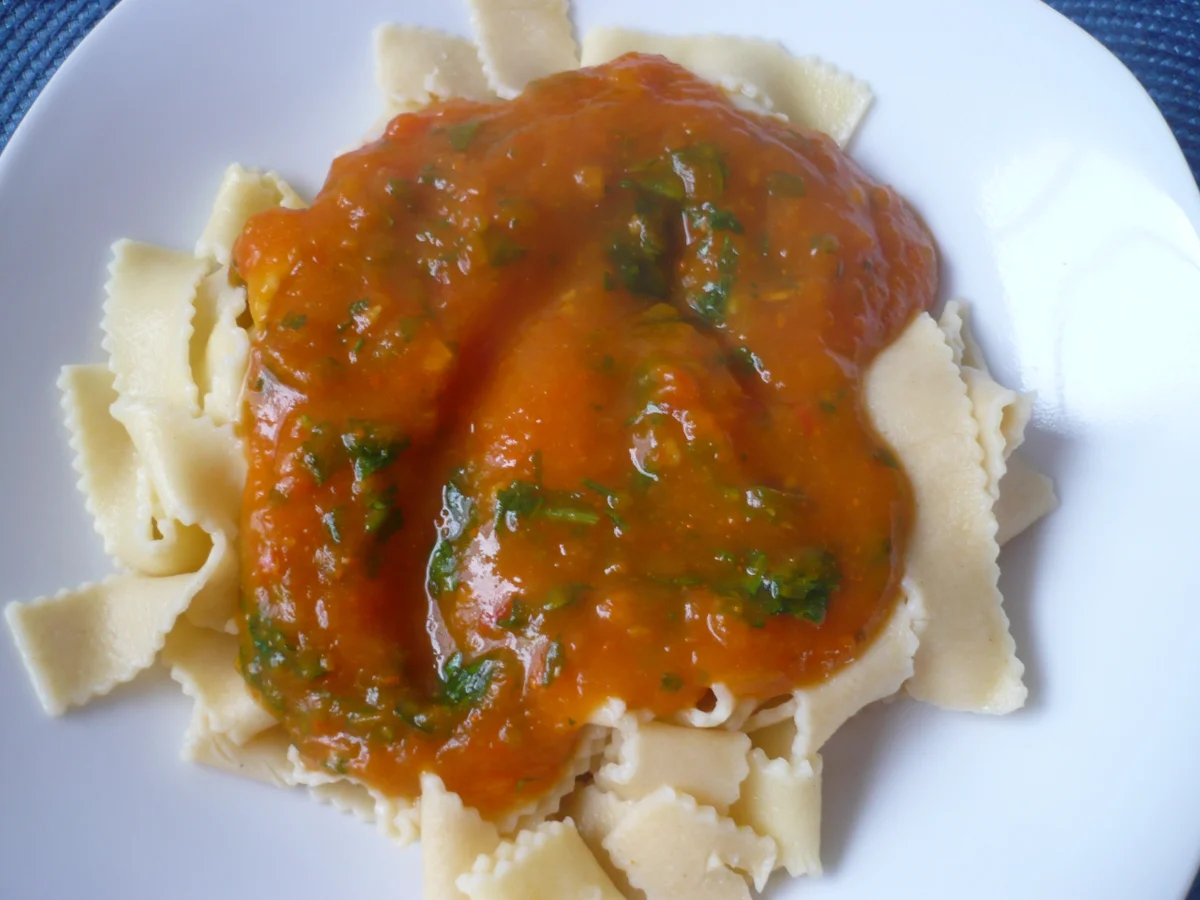 Kürbis - Pasta - Rezept - Bild Nr. 16065