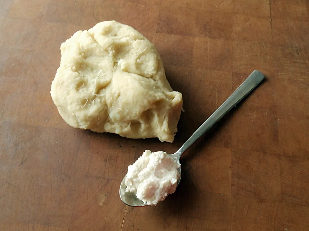 Rezept: »Gekochte Kließ unn Schwammebrie« Bild Nr. 16067 »Gekochte Kließ unn Schwammebrie« - Rezept - Bild Nr. 16067