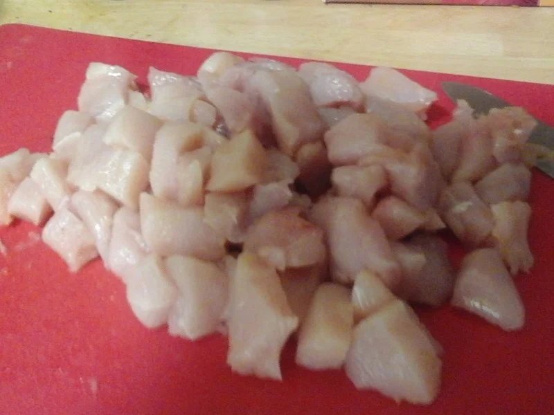 Hähnchenbrustfilet-Curry mit Gemüsemix, Honigkarotten und Drillingen - Rezept - Bild Nr. 4