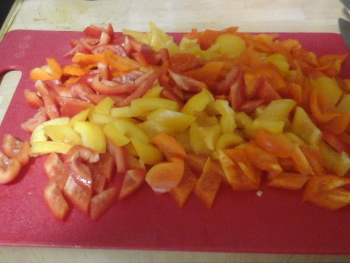 Hähnchenbrustfilet-Curry mit Gemüsemix, Honigkarotten und Drillingen - Rezept - Bild Nr. 7