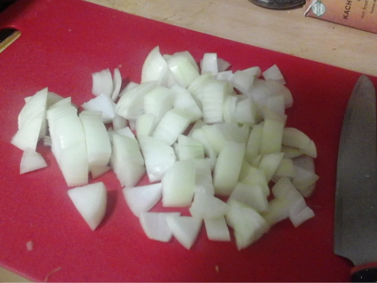 Hähnchenbrustfilet-Curry mit Gemüsemix, Honigkarotten und Drillingen - Rezept - Bild Nr. 8