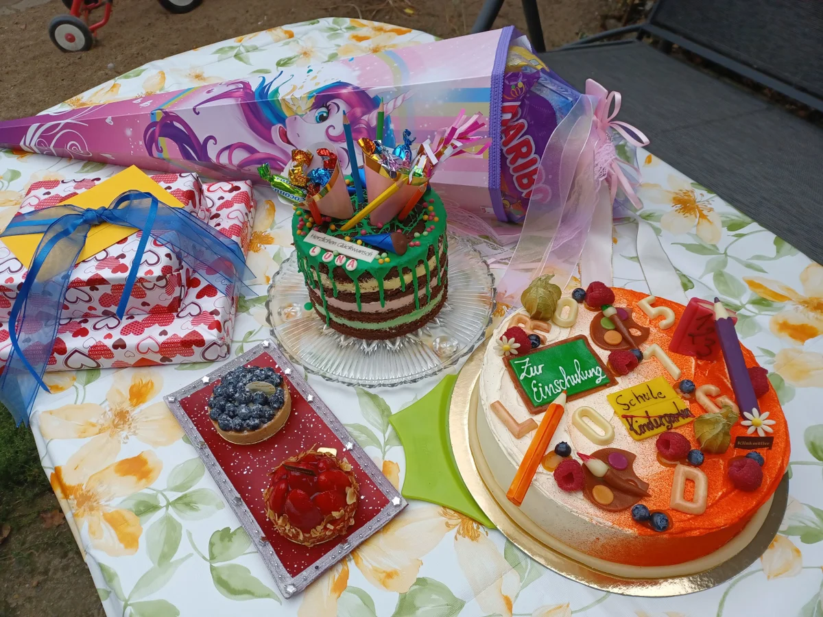 Torte zur Einschulung zur kochbar Challenge August 2022 - Rezept - Bild Nr. 16061