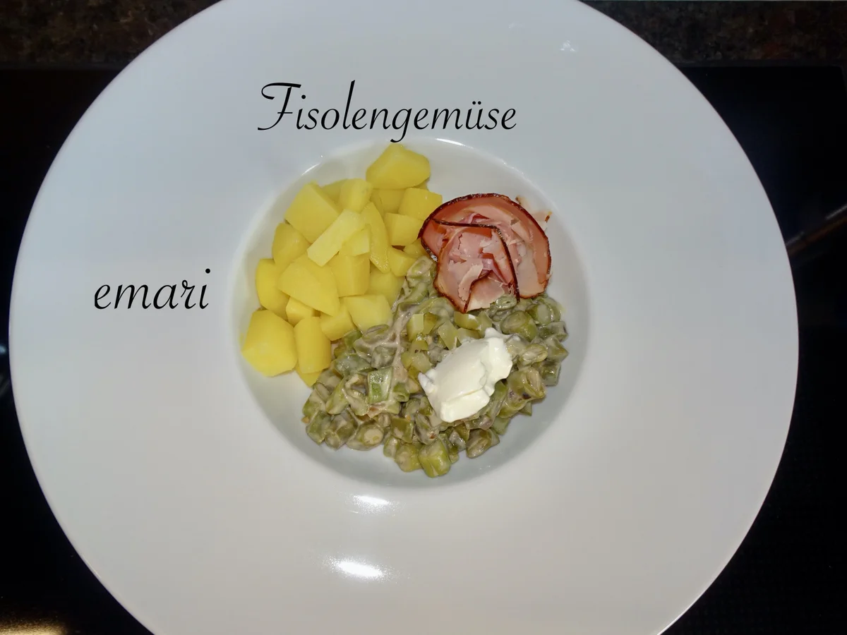 Fisolengemüse - Hausmannskost modern interpretiert - Rezept - Bild Nr. 2