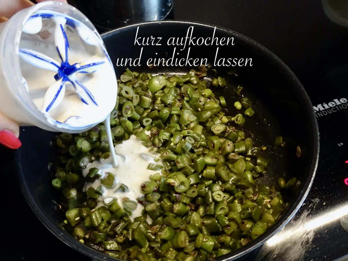 Fisolengemüse - Hausmannskost modern interpretiert - Rezept - Bild Nr. 16088