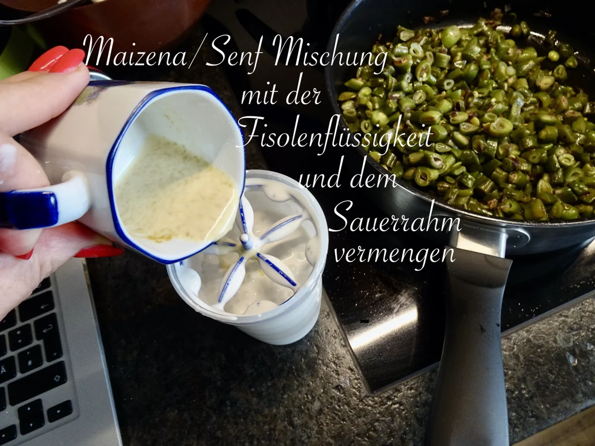 Fisolengemüse - Hausmannskost modern interpretiert - Rezept - Bild Nr. 16090